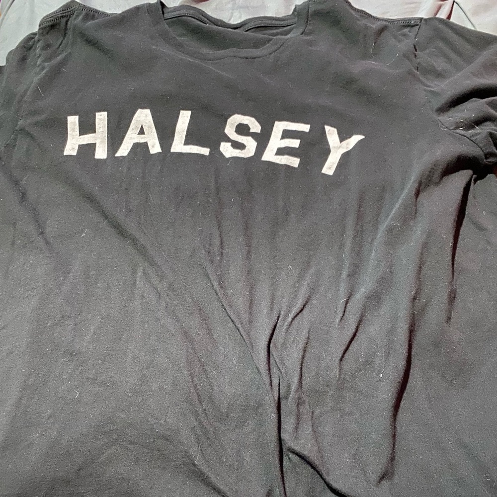 Halsey Baseball Button Down Jacket- Xl Halsey T-S… - image 3